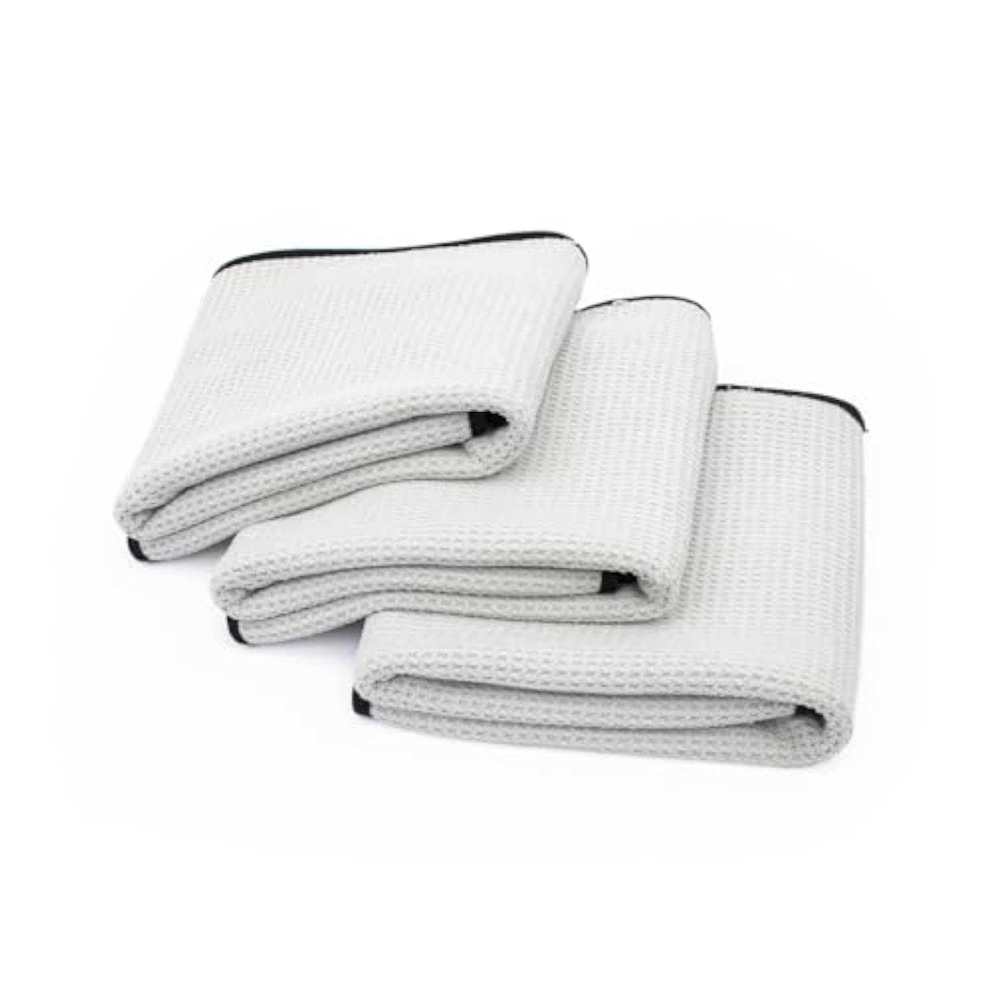 Waffle-Weave Microfiber Drying Towel, Super Absorbent
